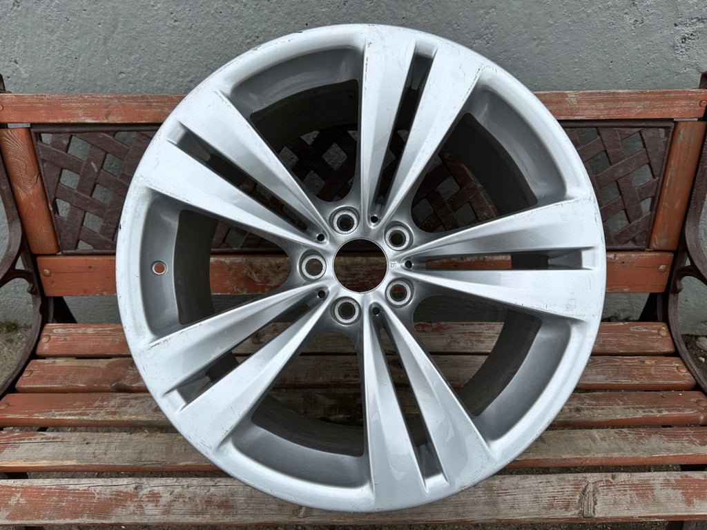 1x Alufelge 20 Zoll 10.0" 5x120 41ET Glanz Silber 6788706 BMW 7 F01 F02 F03 F07 FEL3495092652pt