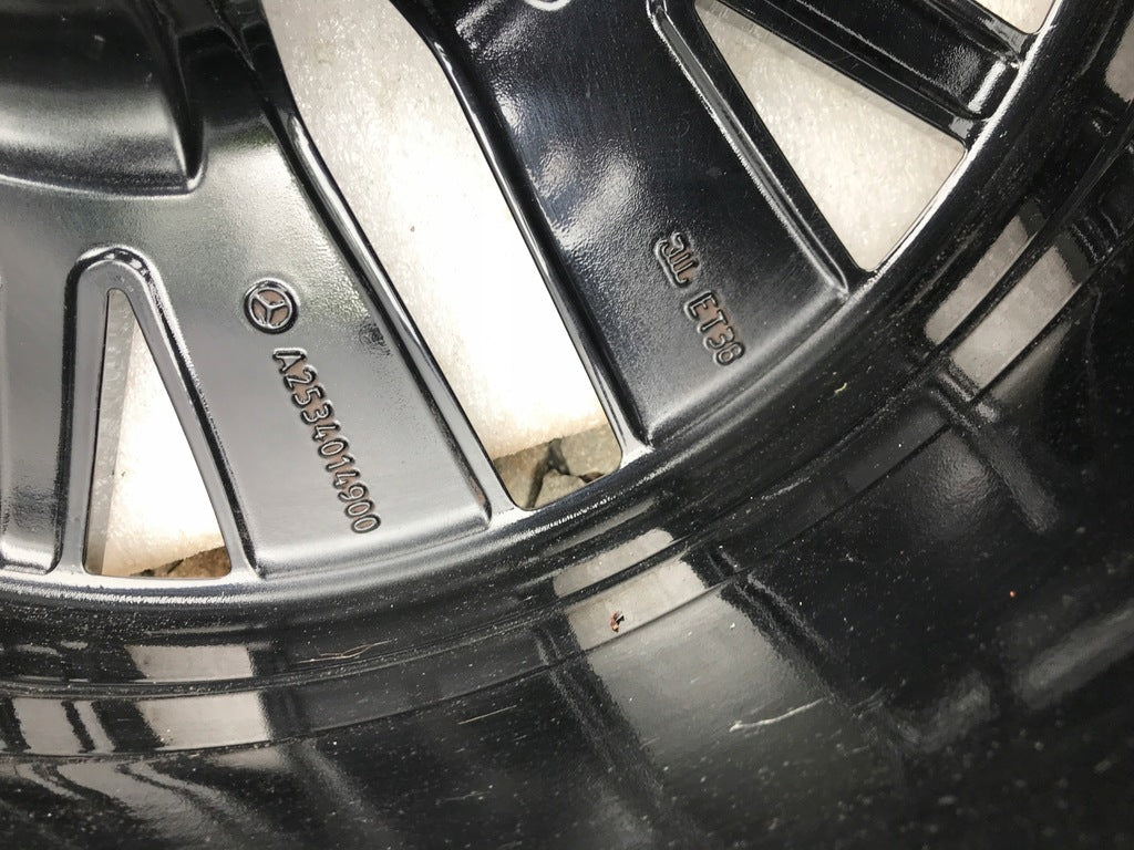 1x Alufelge 19 Zoll 8.0" 5x112 38ET Glanz A1534014900 Mercedes-Benz Glc FEL3013940668fw