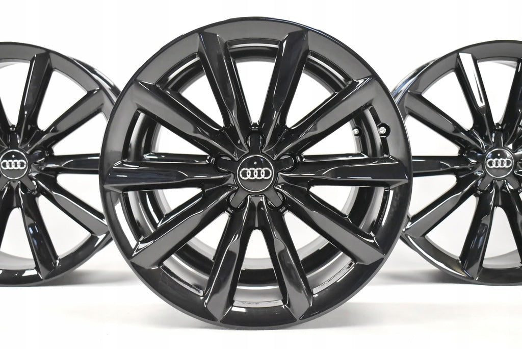 4x Alufelge 19 Zoll 8.5" 5x112 43ET Glanz Schwarz 4G9601025F Audi A6 Allroad FEL4159352457zj