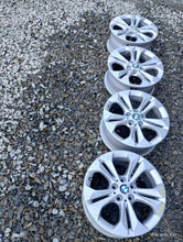 Laden Sie das Bild in den Galerie-Viewer, 4x Alufelge 17 Zoll 7.5" 5x112 52ET Glanz Silber 6856065 BMW X1 F48 Rim Wheel FEL7589270868uy