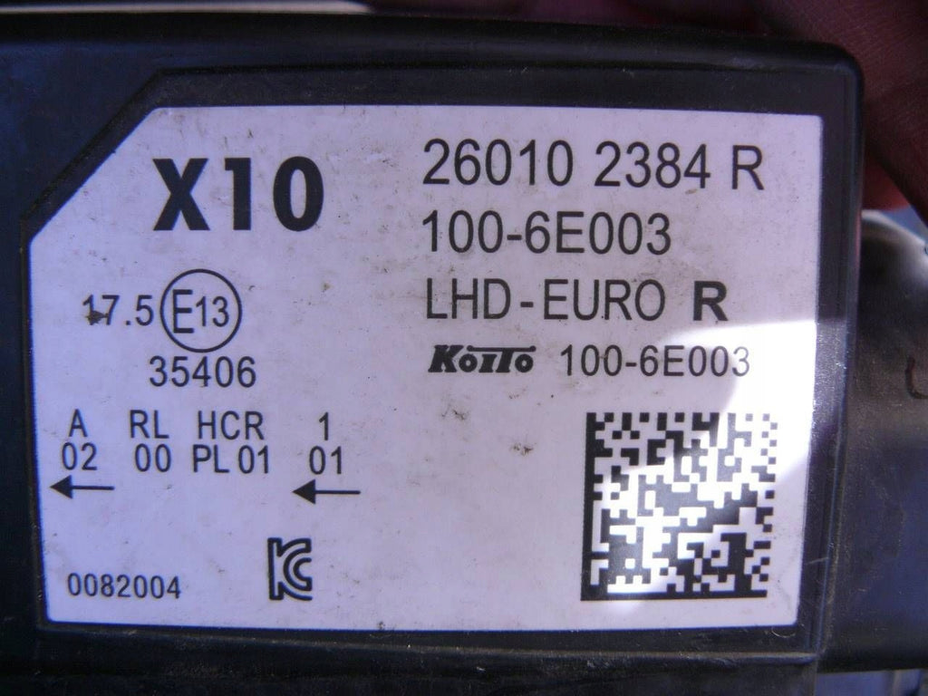 Frontscheinwerfer Renault Zoe 260102384R LED Rechts Scheinwerfer Headlight SCH5344927445cb