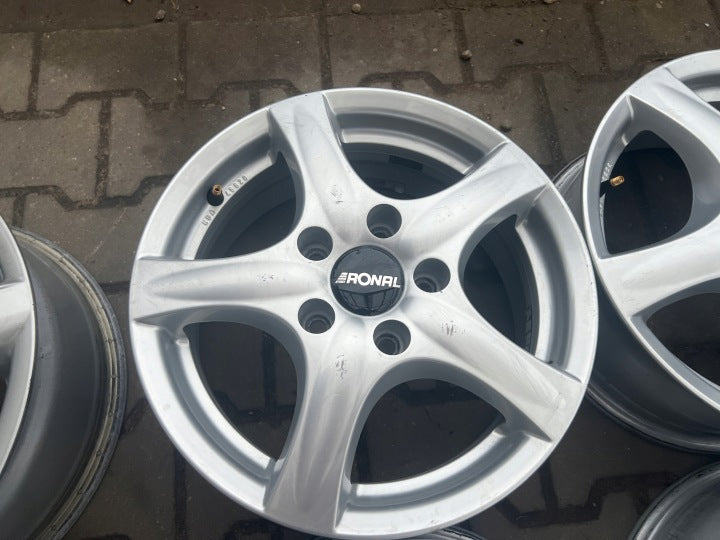 4x Alufelge 15 Zoll 6.0" 5x112 KBA45020 Audi Rim Wheel FEL4377368832rt