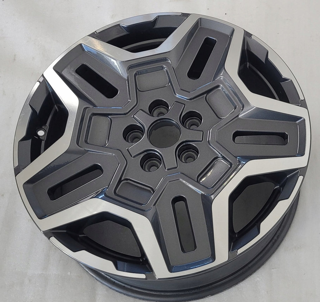 1x Alufelge 19 Zoll 7.5" 5x114.3 49 5ET 52910-S1730 Hyundai Santa Fe Rim Wheel