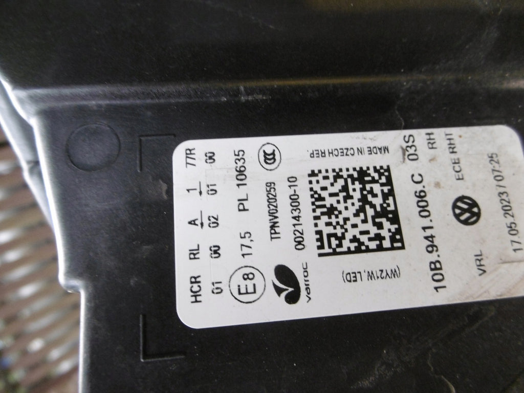 Frontscheinwerfer VW Id.3 10B941006C Full LED Rechts Scheinwerfer Headlight SCH1956929825gb