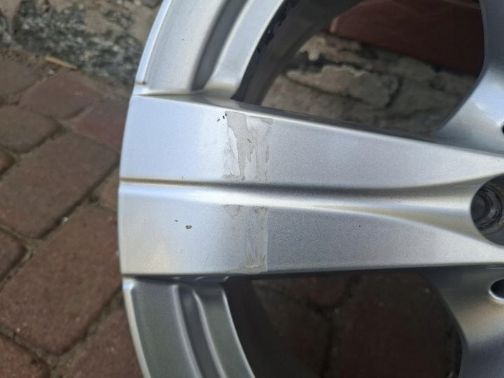 1x Alufelge 17 Zoll 7.0" 5x112 44 5ET Glanz Silber A2064017200 Mercedes-Benz FEL6250340316xe