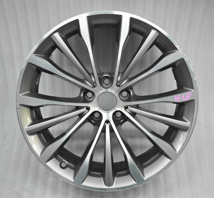 1x Alufelge 19 Zoll 8.0" 5x112 30ET Glanz Silber 6873942 BMW G31 G30 G12 FEL5207668294wq