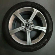 Load image into Gallery viewer, 4x Alufelge 17 Zoll 6.5" 5x112 44ET Glanz Silber A1774011200 Mercedes-Benz W177 FEL1934982230bu