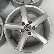 Laden Sie das Bild in den Galerie-Viewer, 4x Alufelge 16 Zoll 6.0" 5x112 48ET 5G0071496 VW Golf VII Touran I Rim Wheel FEL9210101513bn
