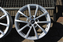 Laden Sie das Bild in den Galerie-Viewer, 4x Alufelge 17 Zoll 7.5" 5x112 36ET Glanz Silber 4K0601025 Audi A6 C8 Rim Wheel FEL2077900416dm