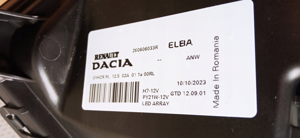 Frontscheinwerfer Dacia Sandero III Jogger 260606033 LED Links Headlight