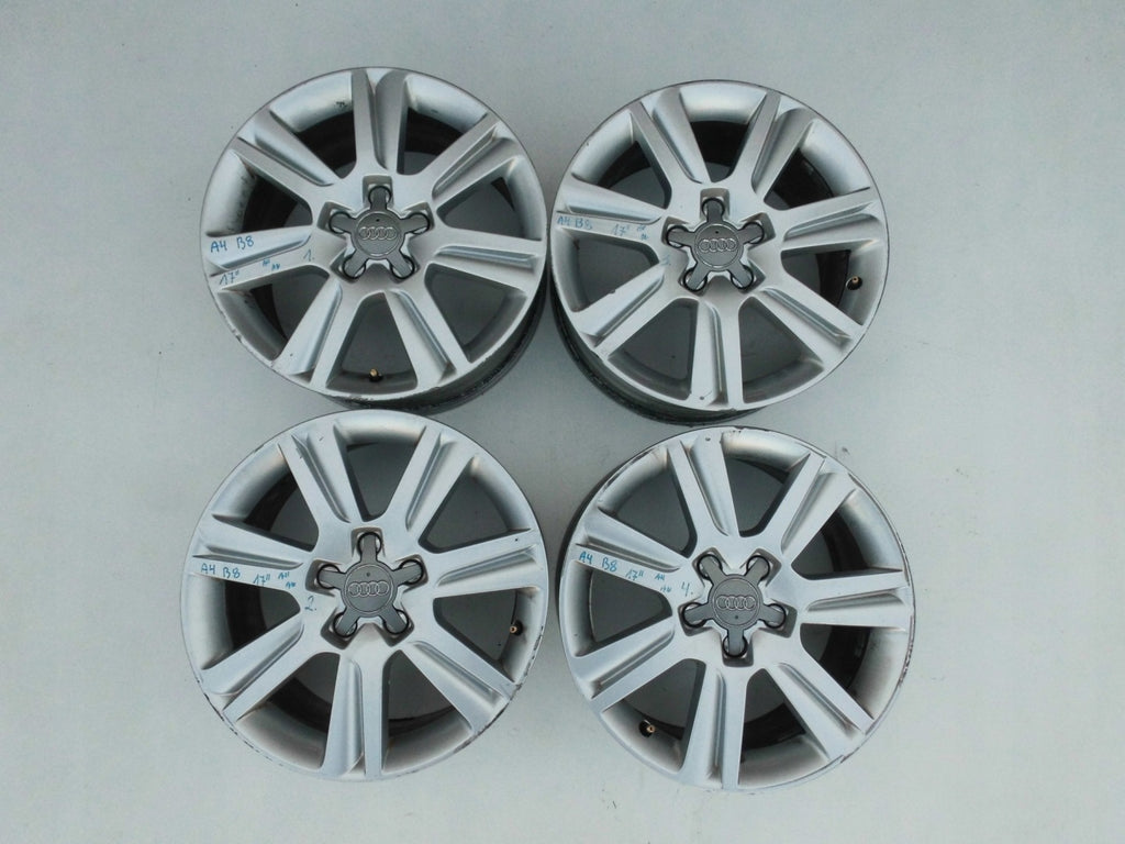 4x Alufelge 17 Zoll 7.5" 5x112 45ET 8K0601025B Audi C6 B8 Rim Wheel FEL3725853754vw
