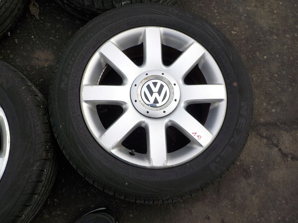 4x Alufelge 16 Zoll 6.5" 5x112 1K0601025R VW Golf V I Rim Wheel FEL5572481398ed