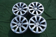 Laden Sie das Bild in den Galerie-Viewer, 4x Alufelge 16 Zoll 7.5" 5x112 45 5ET Glanz Silber 2124010102 Mercedes-Benz W212 FEL3897147177ne