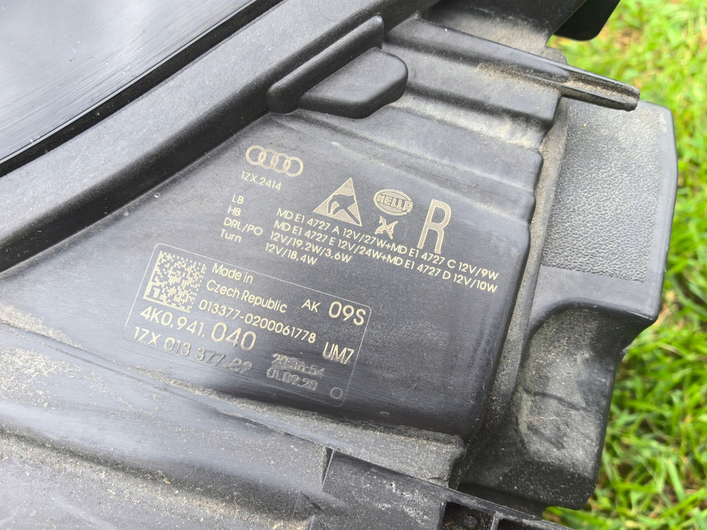 Frontscheinwerfer Audi A6 C8 4K0941040 Full LED Rechts Scheinwerfer Headlight SCH4642944050ys