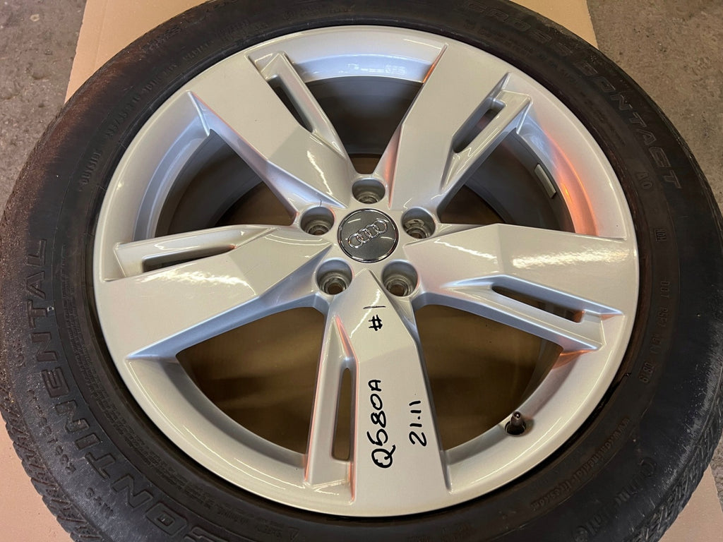 1x Alufelge 19 Zoll 8.0" 5x112 39ET Glanz Silber 80A601025D Audi Rim Wheel FEL7803912416vl