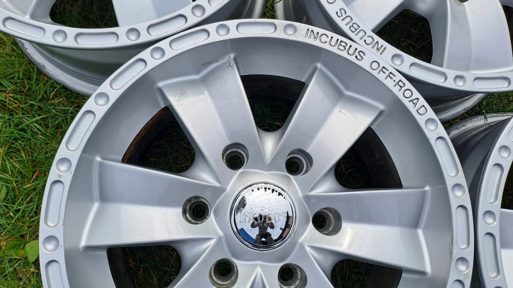 4x Alufelge 15 Zoll 7.0" 6x139.7 41ET Mitsubishi Pajero Rim Wheel FEL6726451533wt