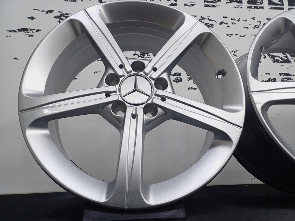 4x Alufelge 17 Zoll 6.5" 5x112 44ET Silber Mercedes-Benz Mg Tivoli Actyon I FEL4655332233ym