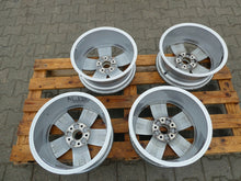 Load image into Gallery viewer, 4x Alufelge 17 Zoll 7.0" 5x120 55ET Glanz Silber 7E0601025 VW T6 T5 Rim Wheel FEL5828987534rj