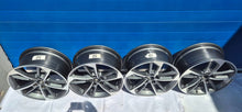 Laden Sie das Bild in den Galerie-Viewer, 4x Alufelge 18 Zoll 8.0" 5x112 40ET Glanz Graphit 8W0601025DL Audi Mg Rim Wheel FEL4720088010yf