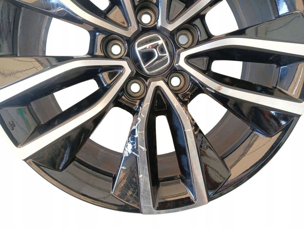 1x Alufelge 18 Zoll 7.5" 5x114.3 55ET Glanz Schwarz Honda Hr-V Rim Wheel FEL6394981639au