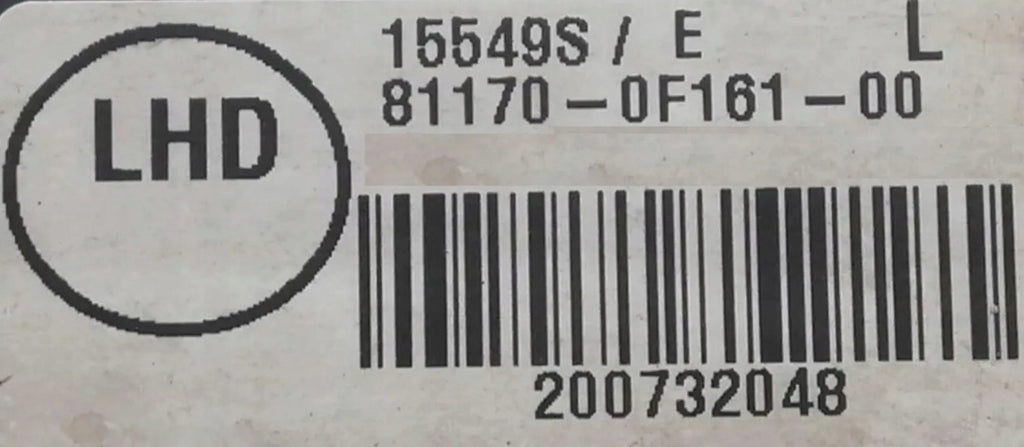 Frontscheinwerfer Toyota Verso 811700F161 Links Scheinwerfer Headlight SCH5009298304cc