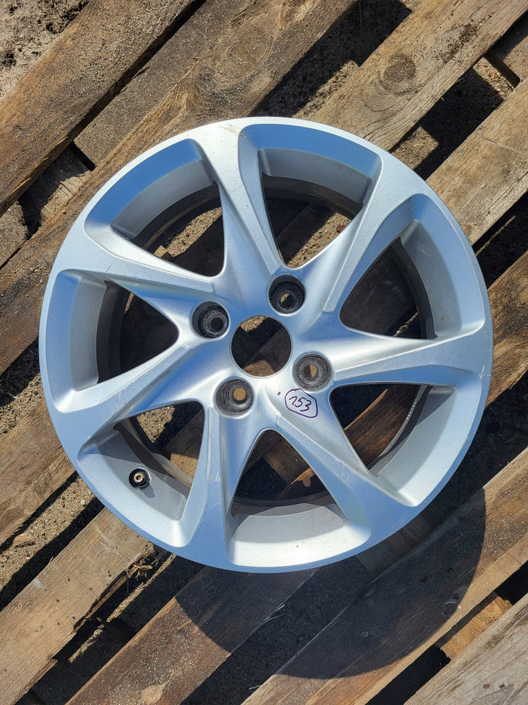 1x Alufelge 15 Zoll 6.0" 4x108 23ET 9673773577 Peugeot Rim Wheel