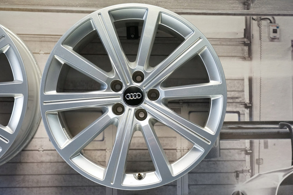 4x Alufelge 19 Zoll 7.5" 5x112 33ET Glanz Silber 83A601025AB Audi Q3 Rim Wheel