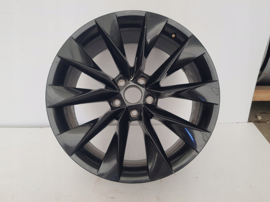 1x Alufelge 19 Zoll 8.0" 5x112 45ET Glanz Schwarz 5LA601025AP Skoda Enyaq FEL5779276529sx