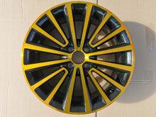 Load image into Gallery viewer, 1x Alufelge 17 Zoll 6.5" 4x100 43ET Glanz Schwarz 1S0601025N VW Saj Rim Wheel FEL5001290827qj
