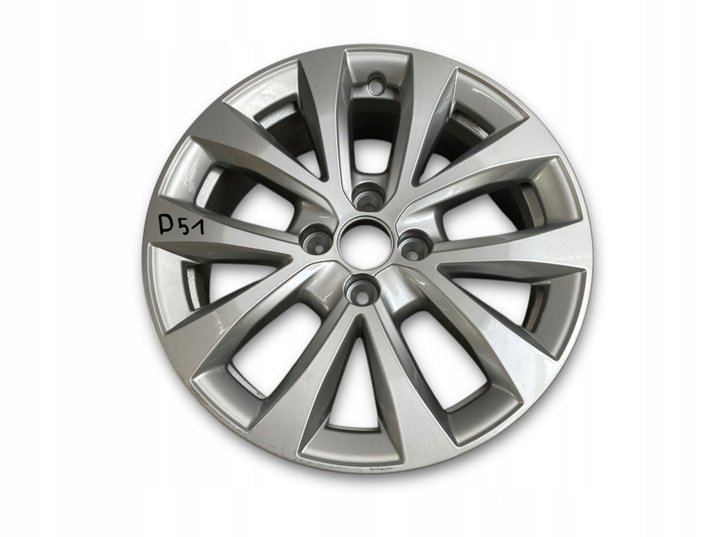 1x Alufelge 16 Zoll 6.5" 4x100 37ET 403009968R Renault Clio I 1 V Rim Wheel FEL3401411473et