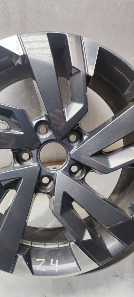 1x Alufelge 18 Zoll 7.5" 5x120 45ET Glanz Grau 2H6601025K Mg Amarok Rim Wheel FEL9462729870ix