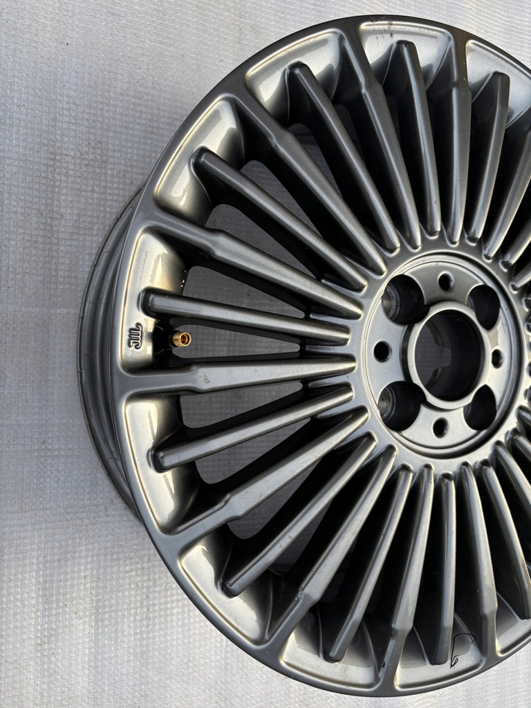 1x Alufelge 16 Zoll 6.0" 4x98 41ET Glanz Grau 50290266- Fiat 500 Rim Wheel FEL4534586178vl