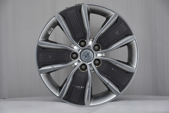 4x Alufelge 17 Zoll 7.0" 5x114.3 53ET Glanz 52910-G2300 Hyundai I Rim Wheel FEL7978997480rd