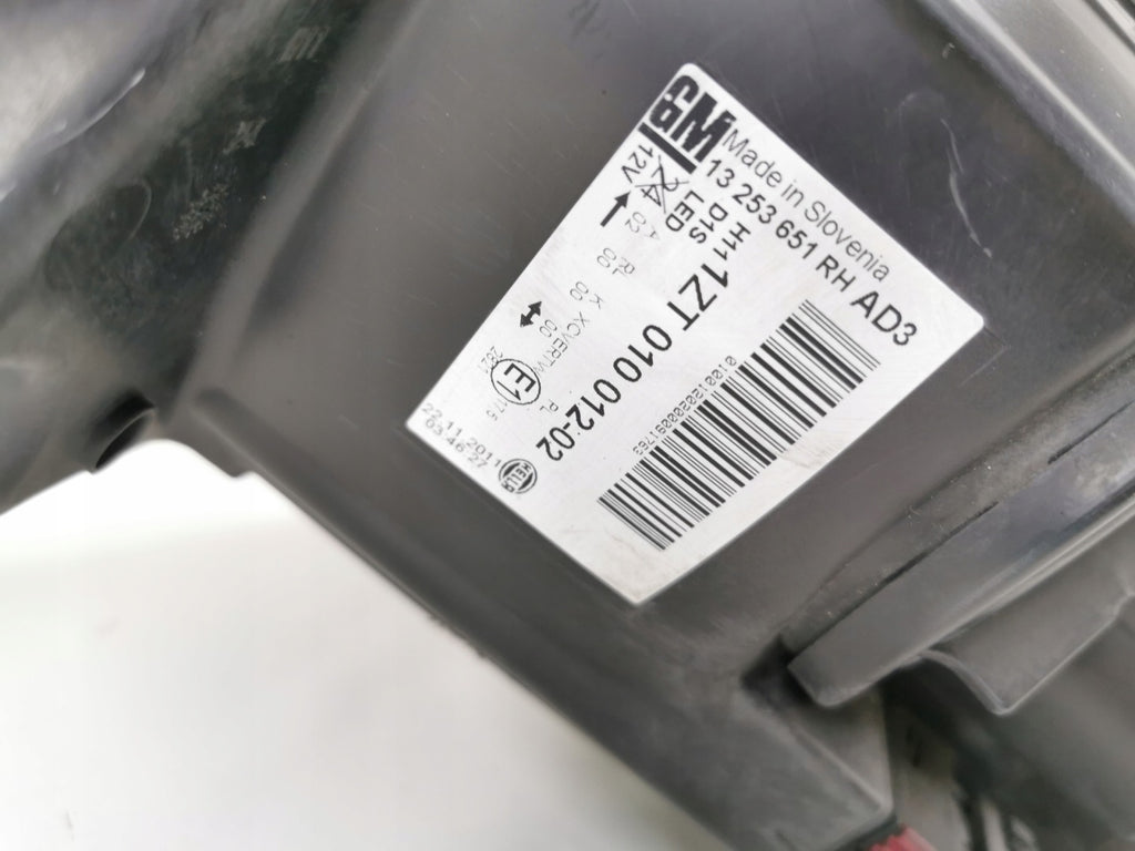 Frontscheinwerfer Opel Astra J 1ZT010012-01 1ZT010012 Xenon Rechts oder Links SCH9857663688sl