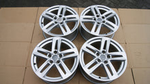 Laden Sie das Bild in den Galerie-Viewer, 4x Alufelge 17 Zoll 7.0" 5x112 34ET Glanz Silber 8W0601025P Audi Rim Wheel FEL8300491410sr