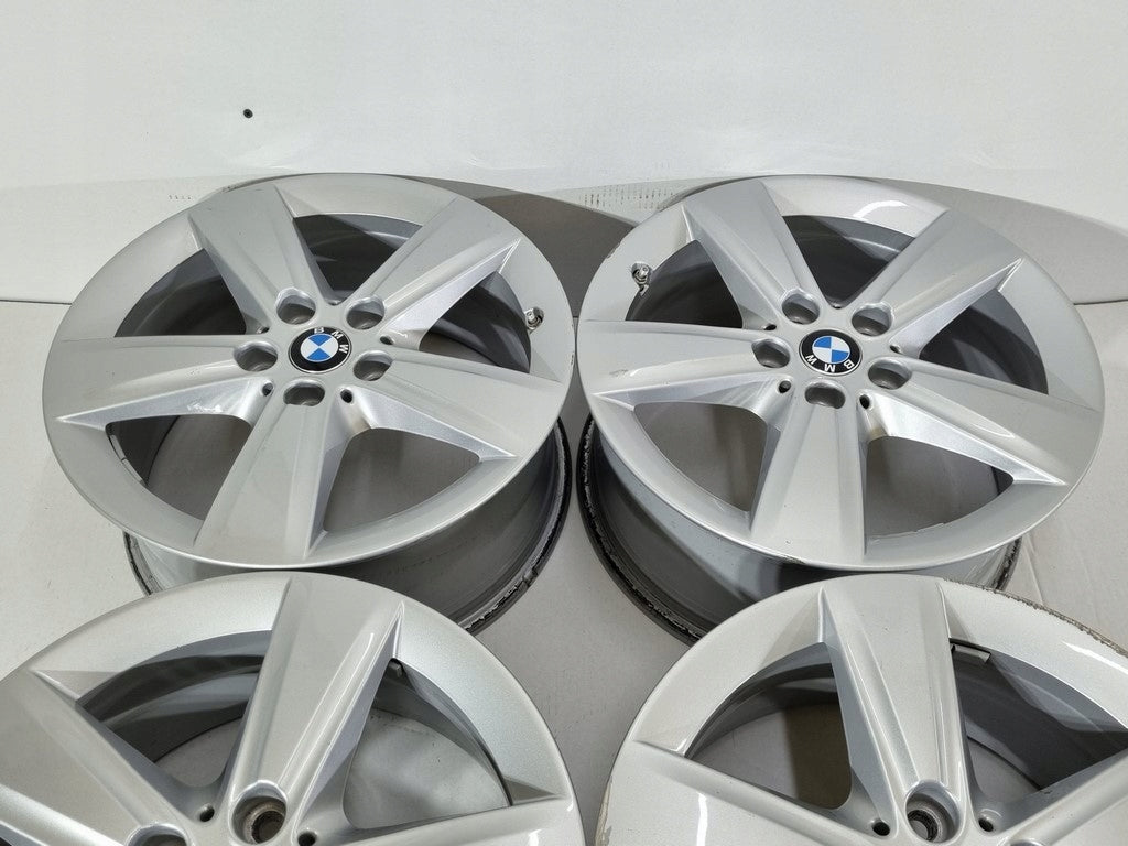 4x Alufelge 17 Zoll 7.5" 5x112 54ET Glanz Silber BMW6855087 BMW Rim Wheel FEL6443871140bd
