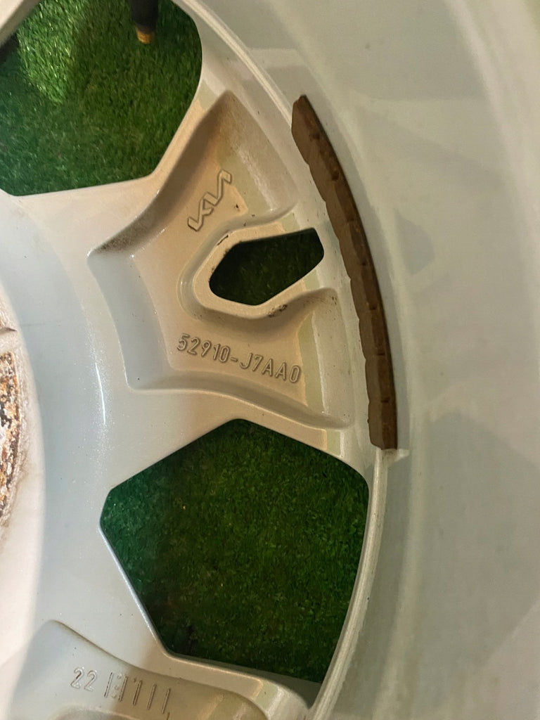 1x Alufelge 16 Zoll 6.5" 5x114.3 50ET 52910J7AA0 Kia Ceed Rim Wheel