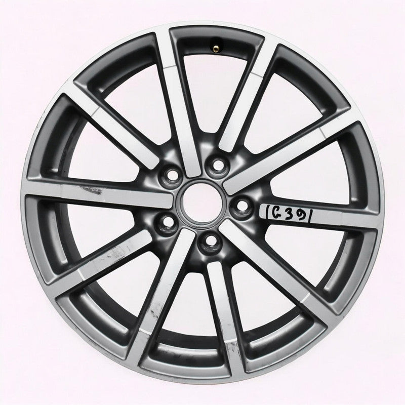 1x Alufelge 18 Zoll 7.5" 5x112 51ET Glanz Grau 8V0601025 Audi A3 Mg Rim Wheel