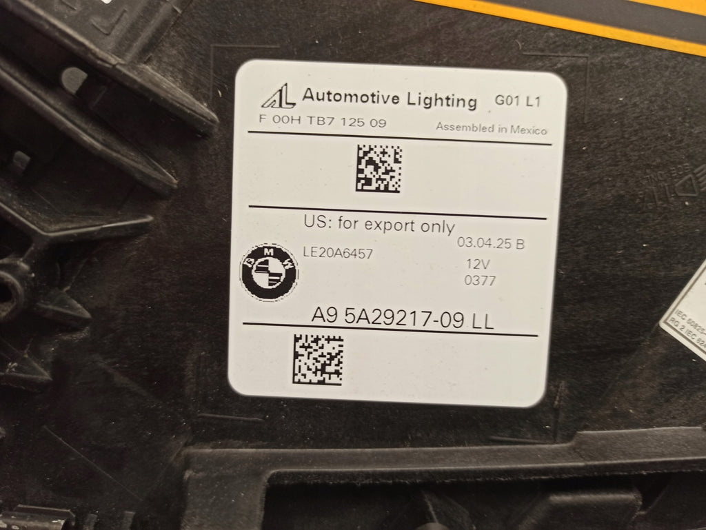 Frontscheinwerfer BMW X3 G01 X4 G02 5A29217-09 LED Links Scheinwerfer Headlight SCH1659363795wd