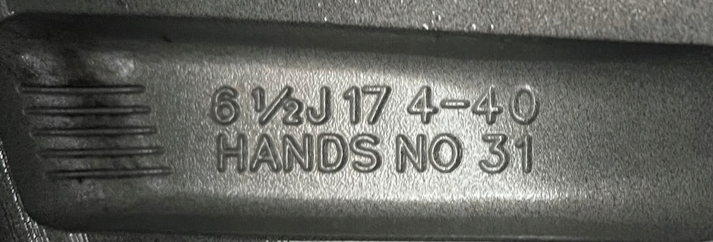 1x Alufelge 17 Zoll 6.5" 4x100 31ET 403005727R Renault Rim Wheel