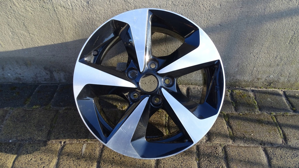 1x Alufelge 16 Zoll 6.5" 5x114.3 40ET BV81A BV81C Nissan Juke Rim Wheel FEL5149636384xx