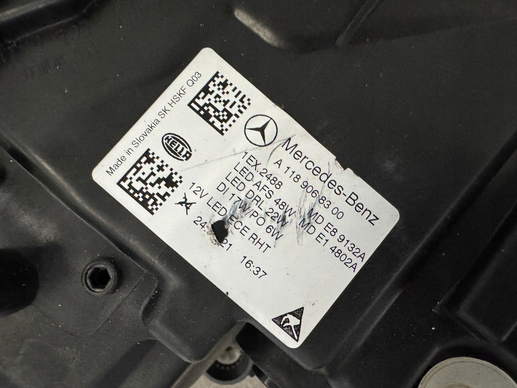 Frontscheinwerfer Mercedes-Benz Cla A1189068300 Full LED Links Headlight SCH4246304817we