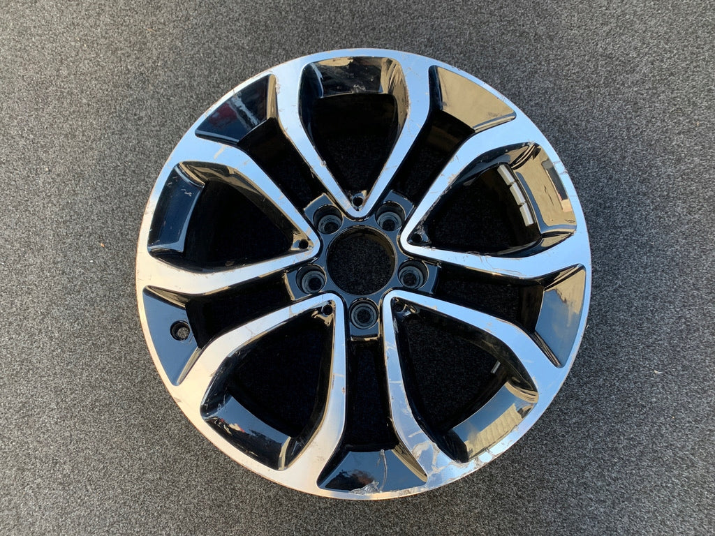 1x Alufelge 17 Zoll 7.0" 5x112 Glanz Graphit A2054010200 Mercedes-Benz W205 FEL5221012348sc