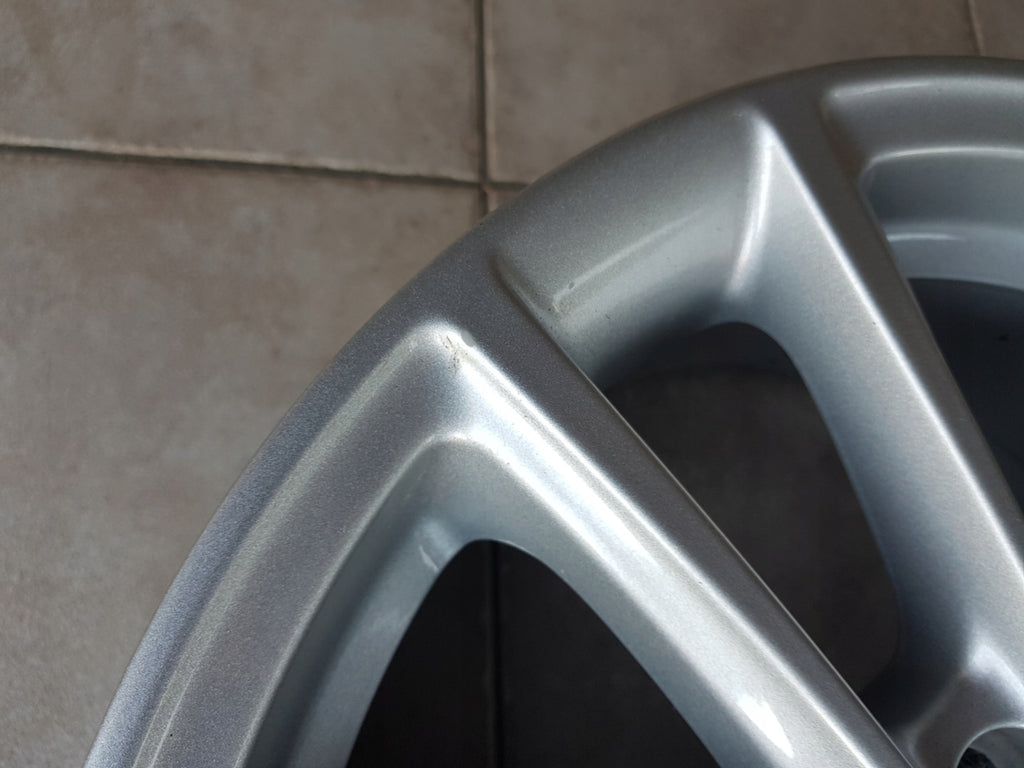 1x Alufelge 16 Zoll 7.0" 5x108 50ET Glanz Silber F1EC-1007-A1A Ford Focus C-Max FEL7177110470bm
