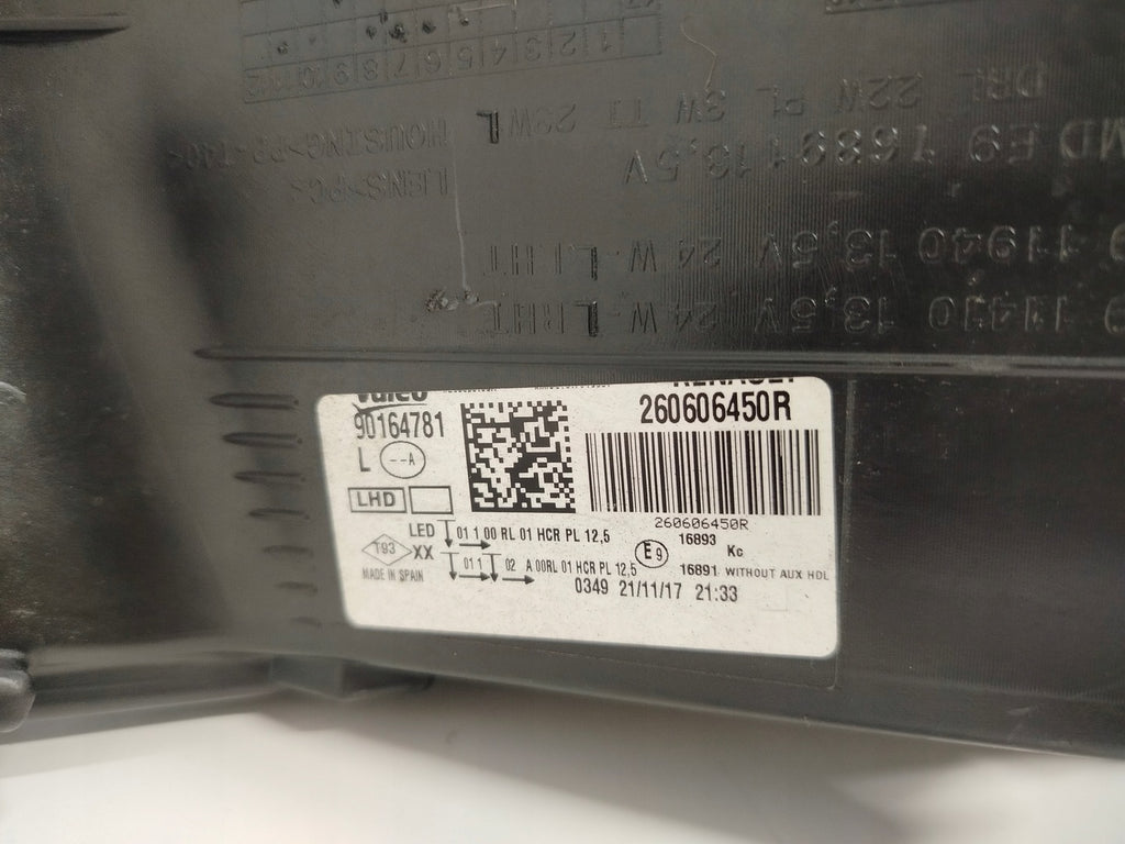 Frontscheinwerfer Renault Megane IV 260606450R Full LED Links Headlight SCH3935025816od