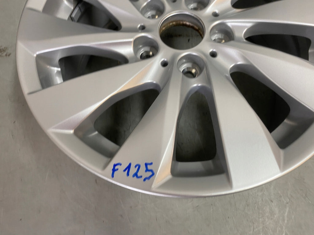 1x Alufelge 17 Zoll 7.5" 5x120 43ET Glanz Silber 6796206 BMW 1 F21 F20 Rim Wheel FEL8874118560zh