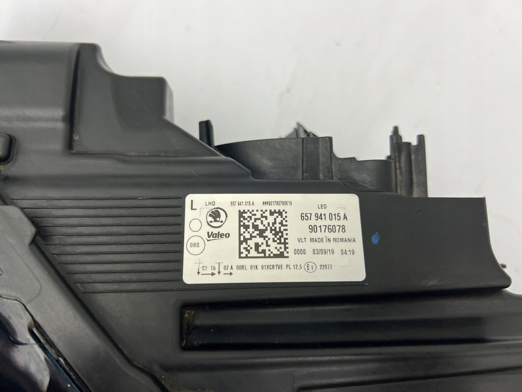 Frontscheinwerfer Skoda Scala 657941015A 992941571 LED Links Headlight SCH6387608684yn