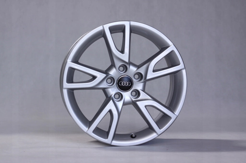 4x Alufelge 17 Zoll 6.5" 5x112 33ET Glanz Silber 8U0071497 Audi Q3 Rim Wheel FEL9856973142cu