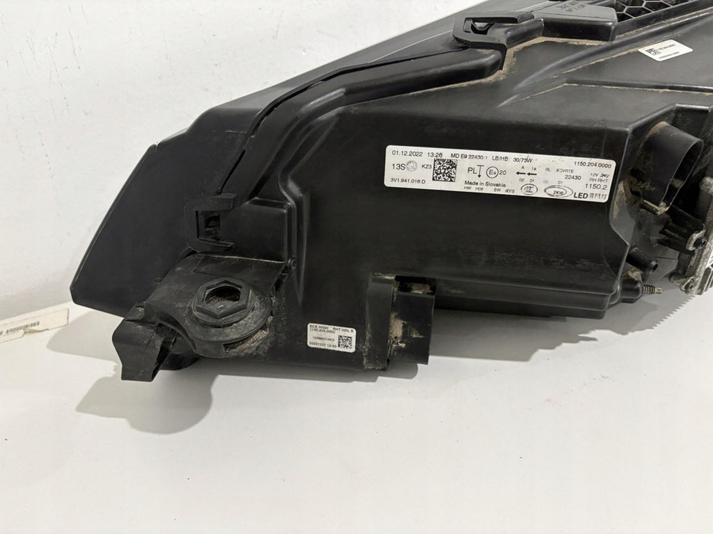 Frontscheinwerfer Skoda Superb III 3V1941016D Rechts Scheinwerfer Headlight SCH2081885041im