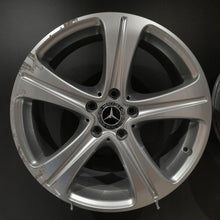 Load image into Gallery viewer, 1x Alufelge 18 Zoll 8.0" 5x112 43ET Glanz Silber A2134011400- Mercedes-Benz FEL4699506989kd